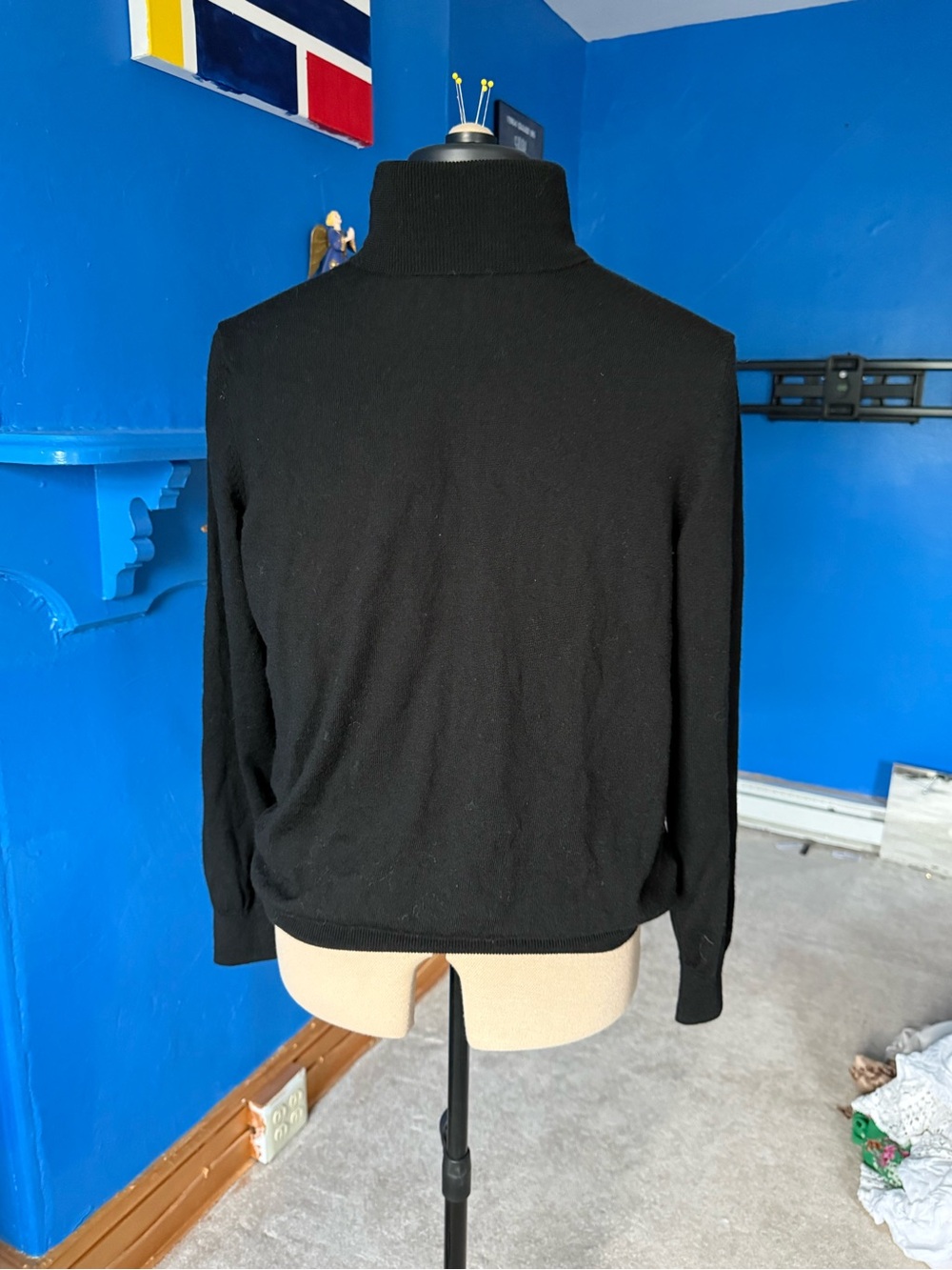 Jos. A. Bank Black Men's Turtleneck Sweater